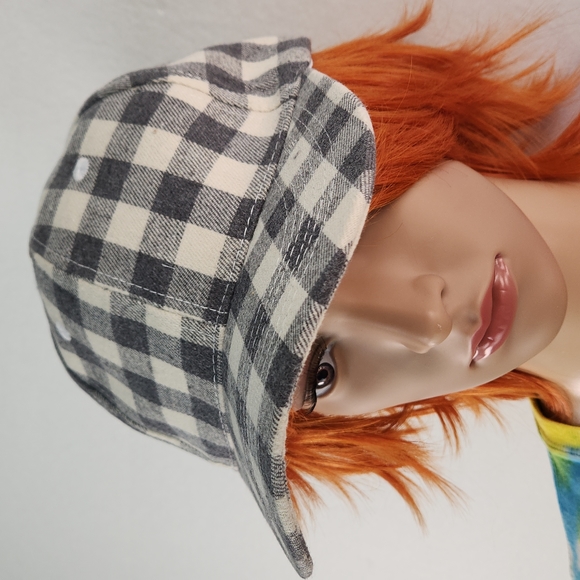 NWT Cocus Pocus Buffalo Check Baseball Cap ONe Size, Adjustable - Picture 1 of 14